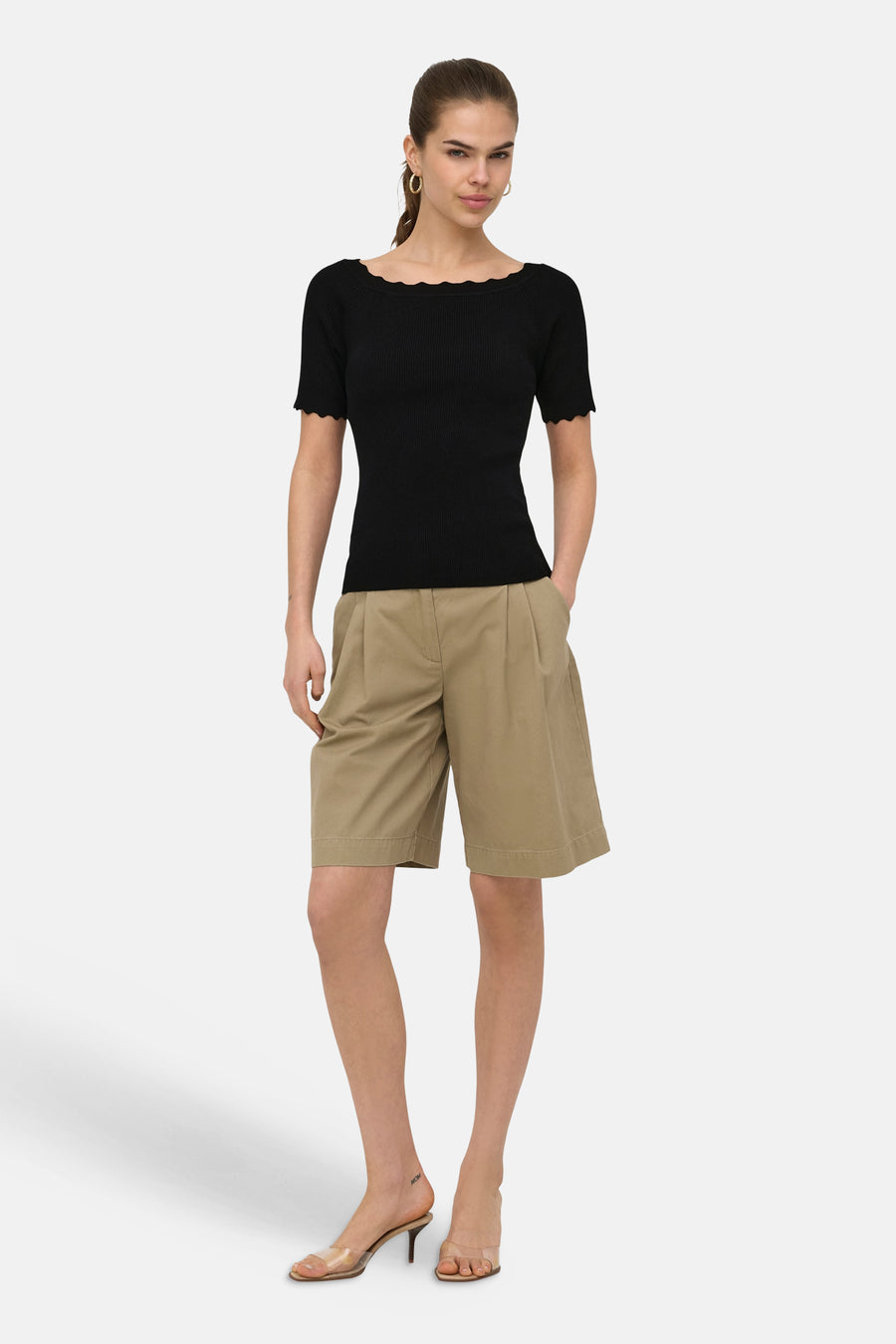 T-shirt - zwart