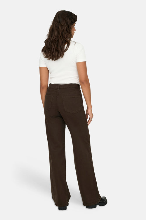 Dames sb seizoensbroek 5pocket brun - ONLY®