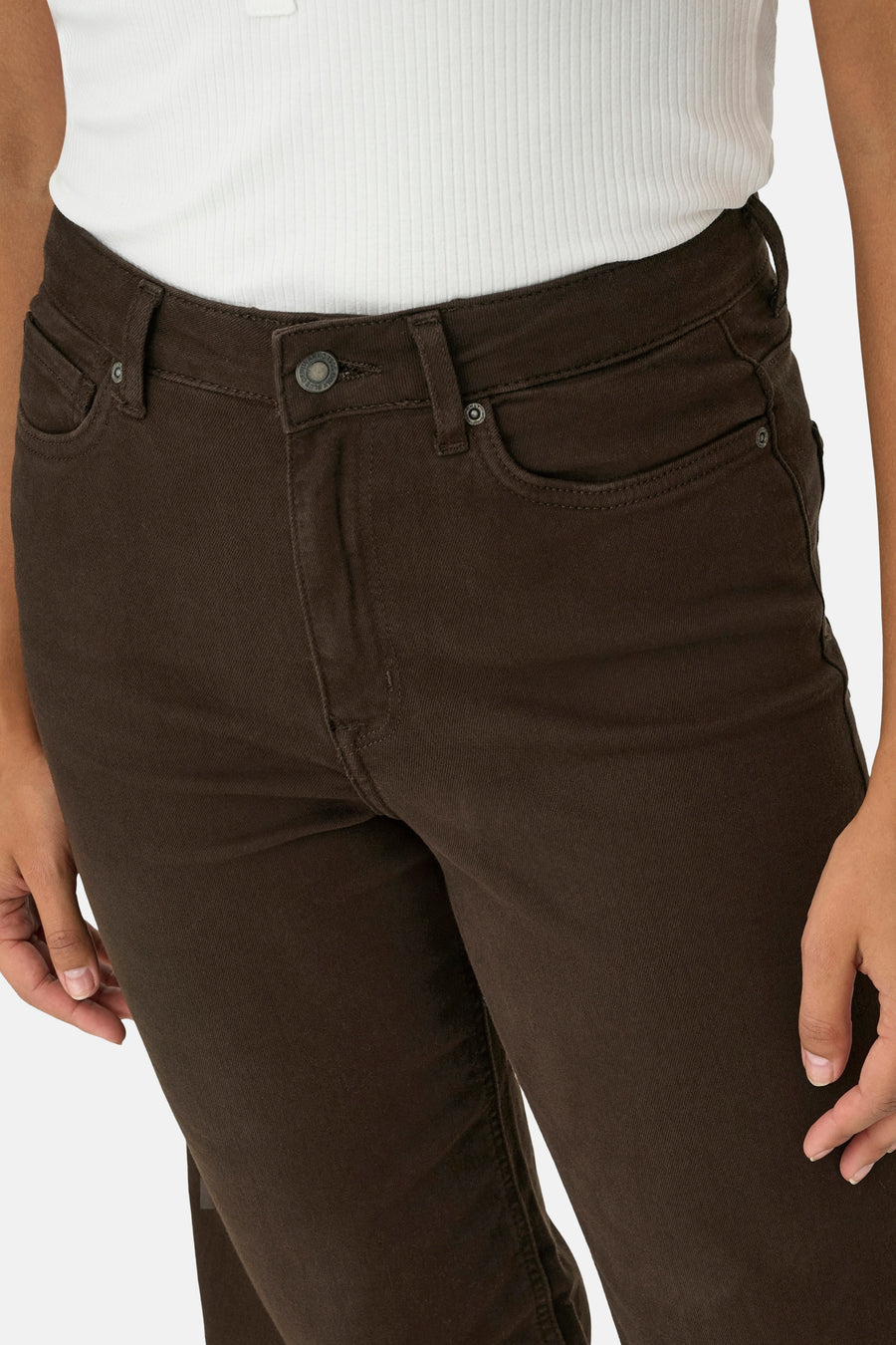 Dames sb seizoensbroek 5pocket bruin - ONLY®