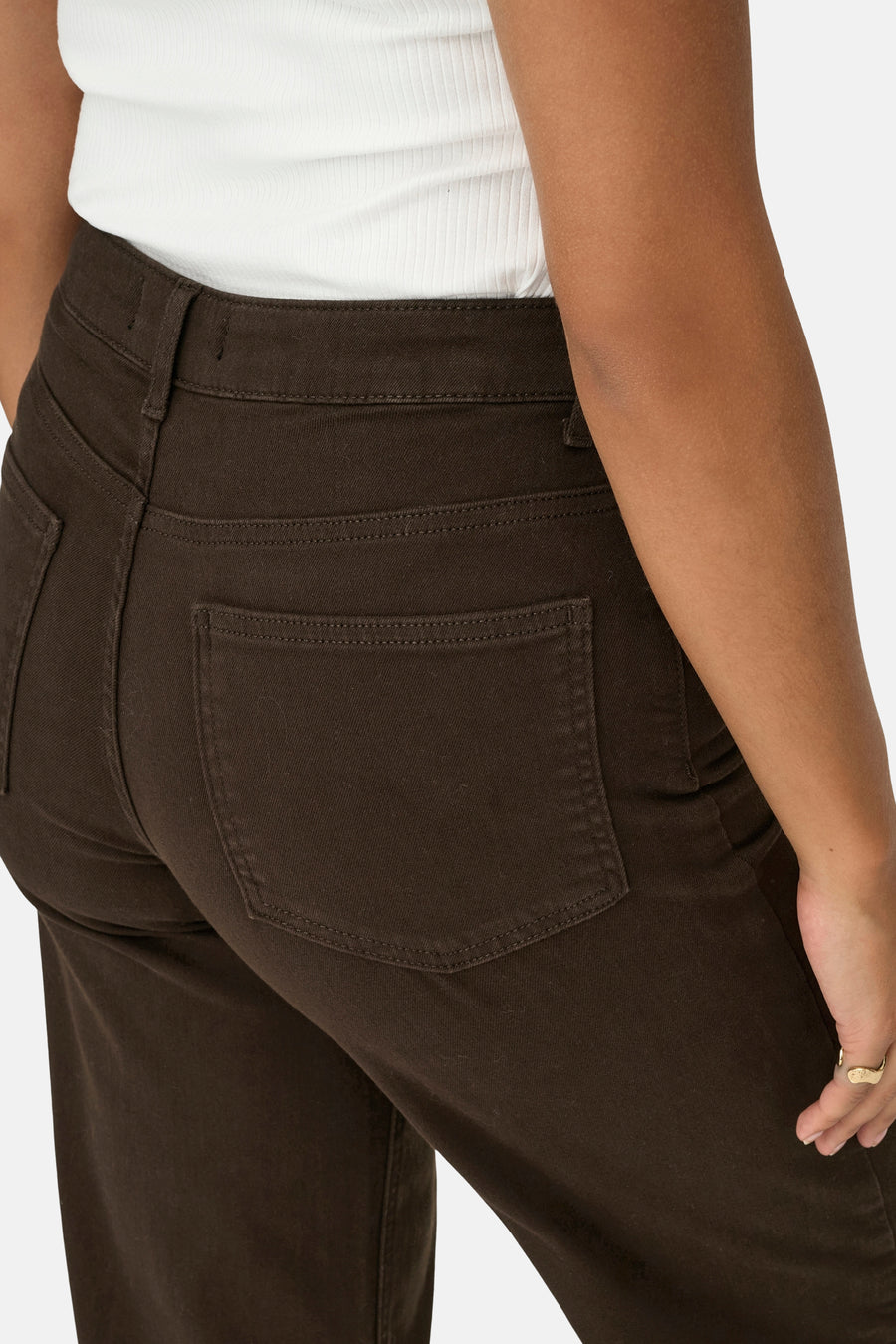 Dames sb seizoensbroek 5pocket bruin - ONLY®