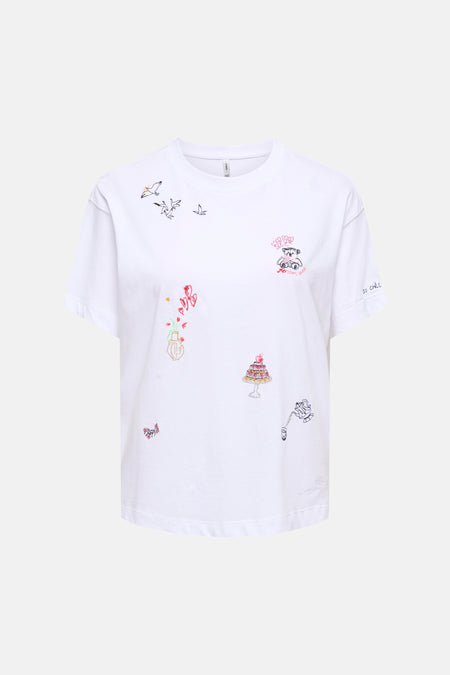 T-shirt - blanc