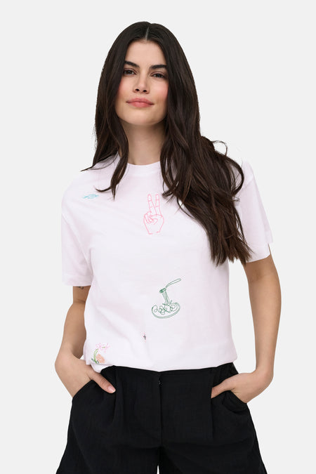 T-shirt - blanc