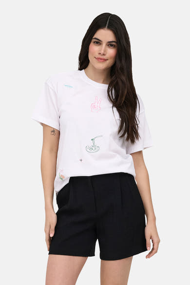 T-shirt - wit