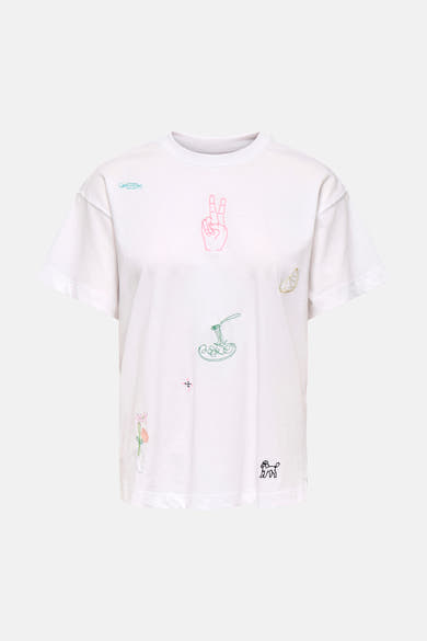 T-shirt - wit
