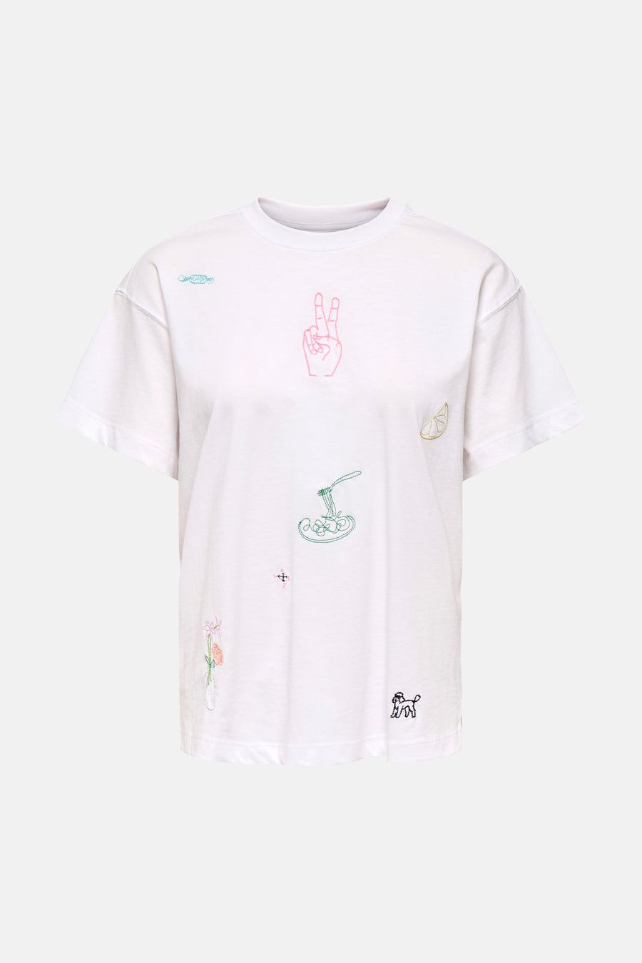 T-shirt - wit