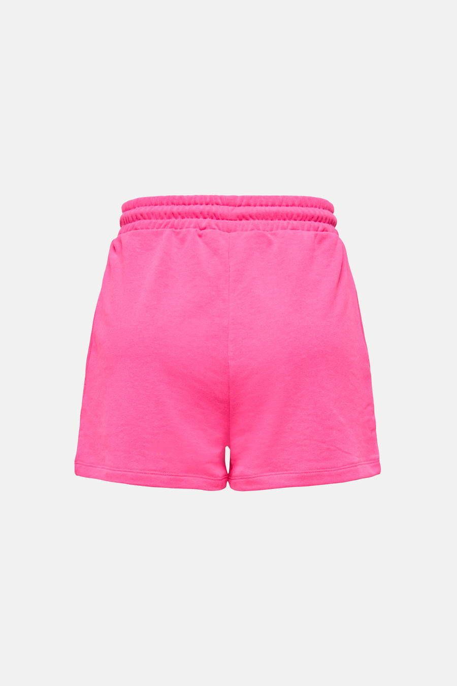 Short rose de sport par ONLY, avec une taille élastique froncée.