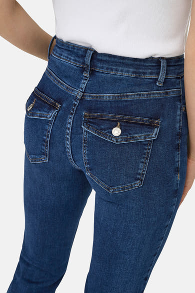 Jean évasé dark blue denim - ONLY®