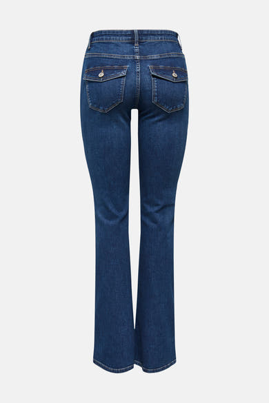 Jean évasé dark blue denim - ONLY®