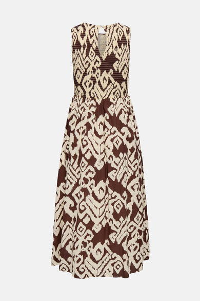 Multikleuren jurk van JDY, met all-over grafische print en A-lijn model.