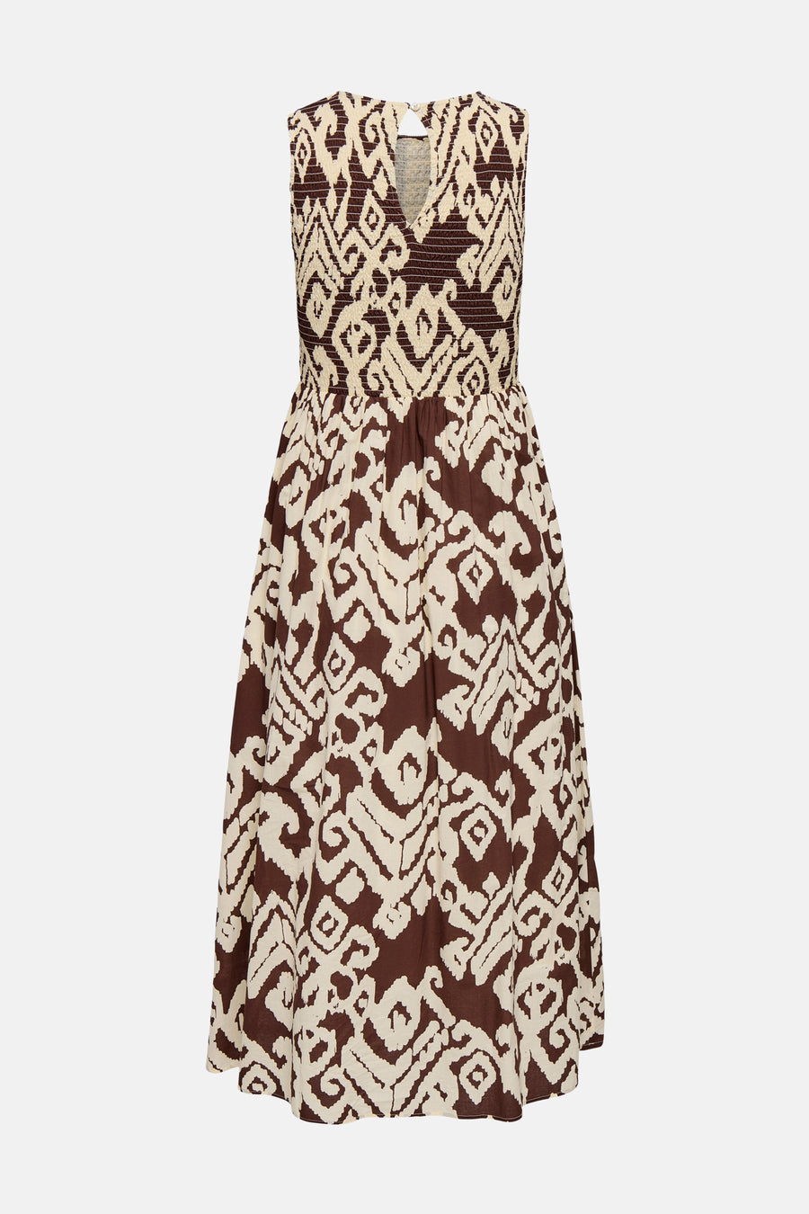 Multikleuren jurk van JDY, met all-over grafische print en A-lijn model.