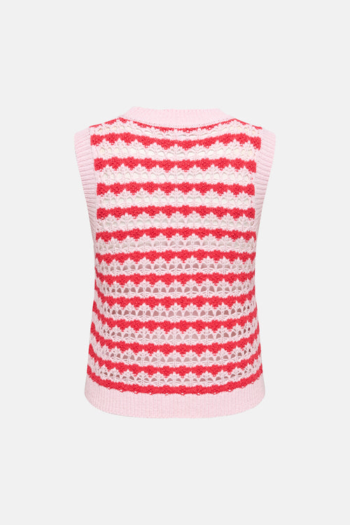 Gilet sans manches - multicolore