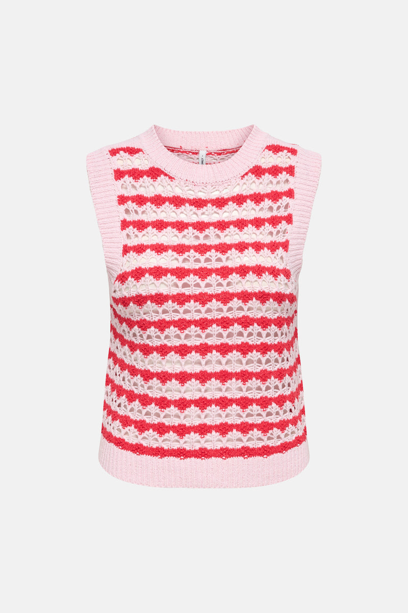 Gilet sans manches - multicolore