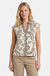 Blouse met korte mouwen - multicolor