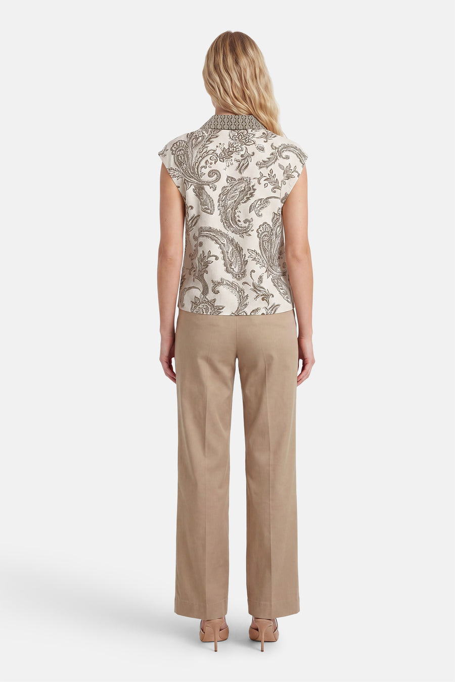 Blouse met korte mouwen - multicolor