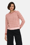 Pull col rond multicolore - JDY