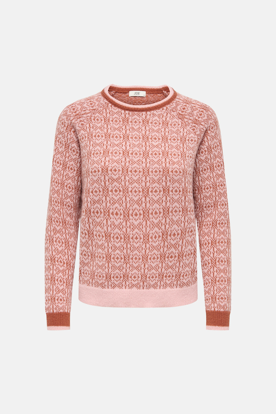 Pull col rond multicolore - JDY