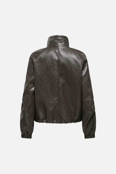 Faux leder jas bruin - ONLY®