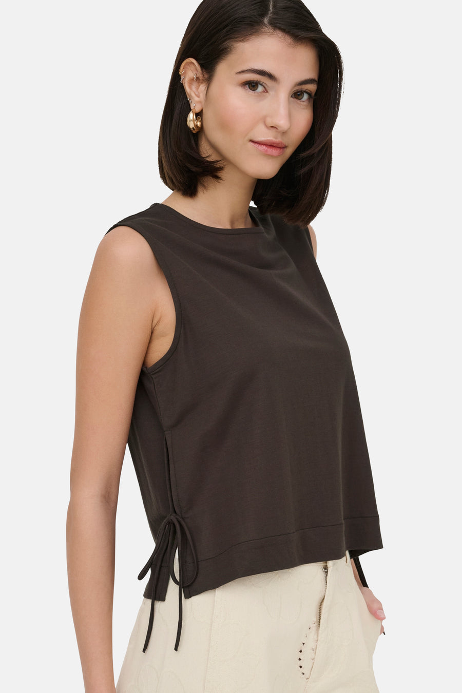 Blouse - bruin