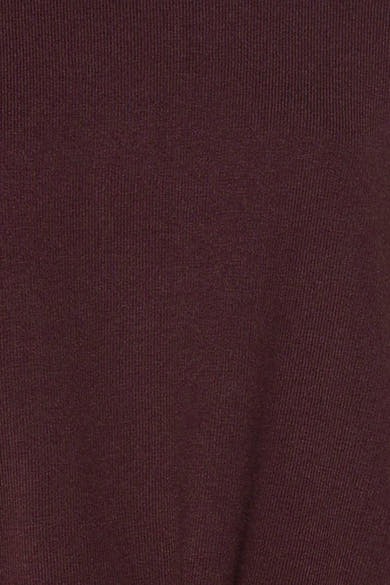 Pull col O - rouge