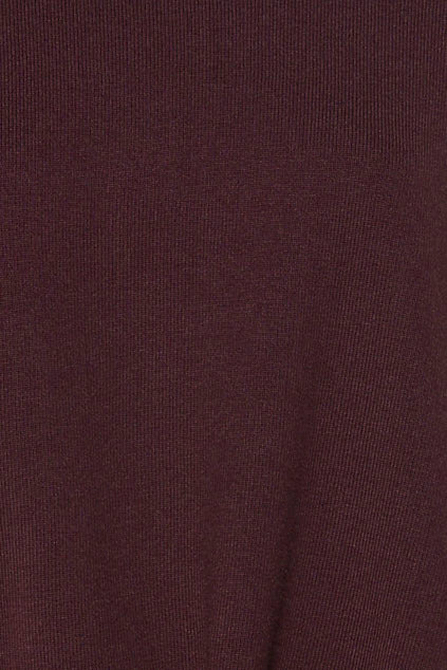 Pull col O - rouge