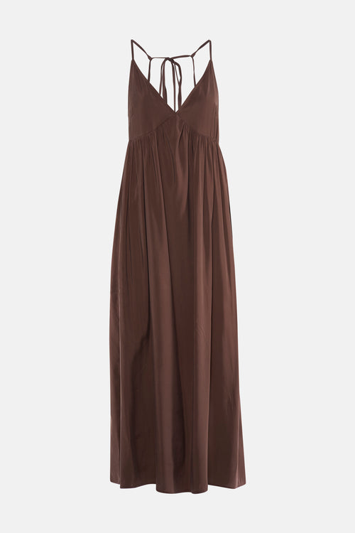 Robe sans manches - brun