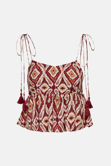 Blouse zonder mouwen - multicolor