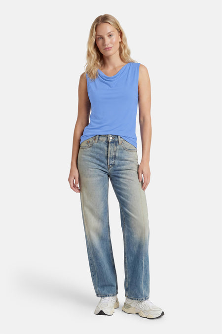 Top - bleu