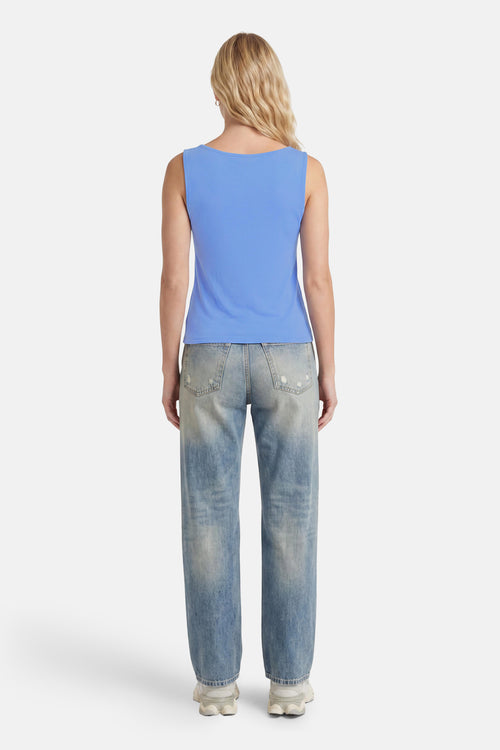 Top - bleu