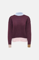 Pull col rond multicolore - ONLY®
