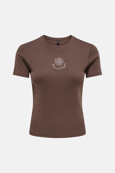 T-shirt - brun