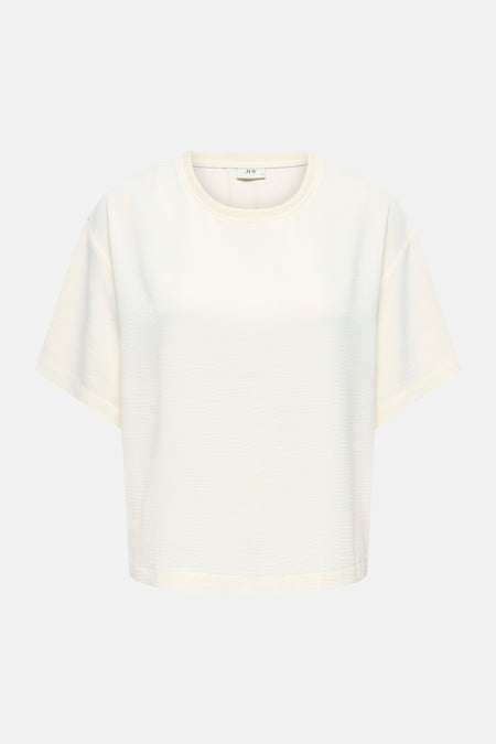 Blouse à manches courtes - écru
