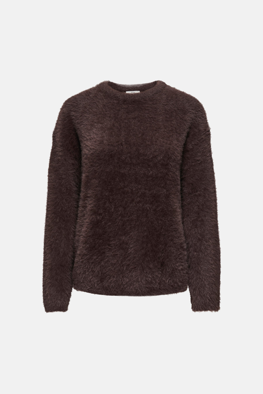 Pull col rond brun - JDY