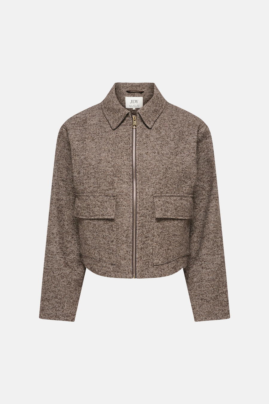 Dames tops jas casual brun - JDY