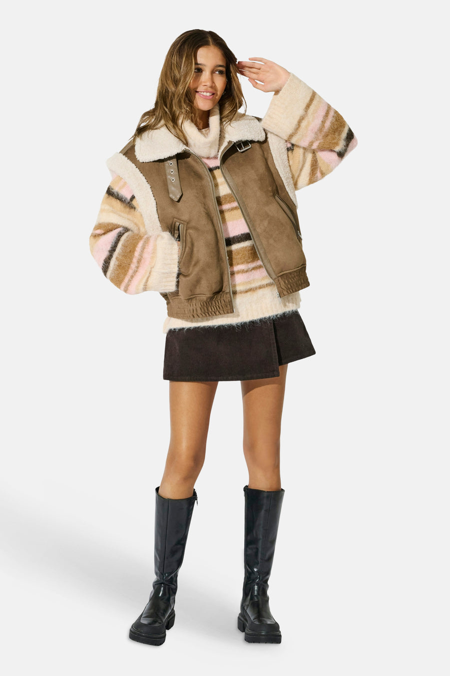 Short/rok bruin - ONLY®