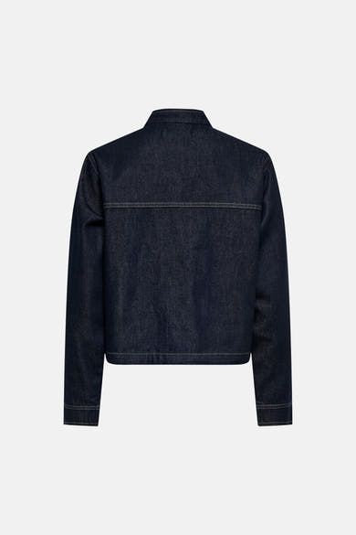 Veste courte - dark blue denim