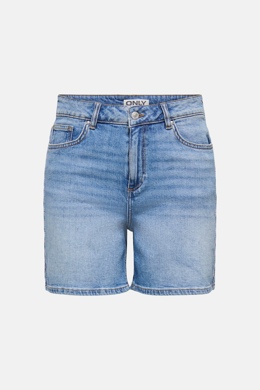 Short - light blue denim