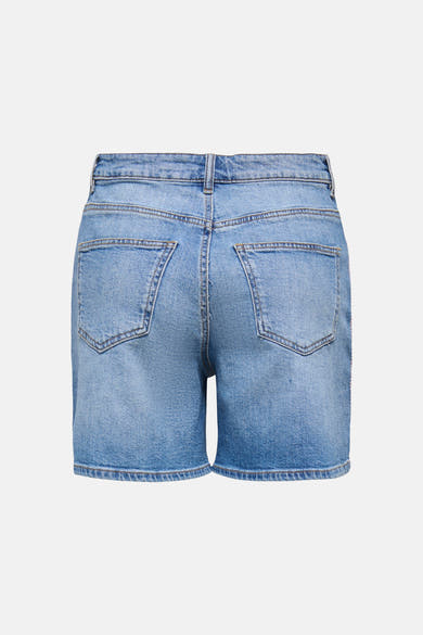 Short - light blue denim