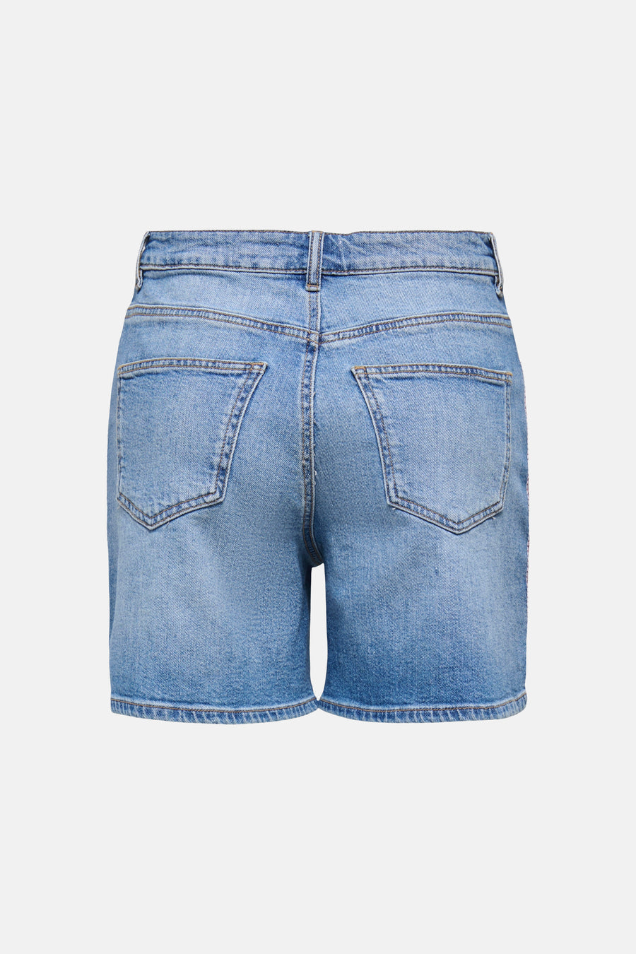 Short - light blue denim