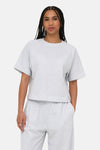 T-shirt met korte mouwen - Light Grey Melange