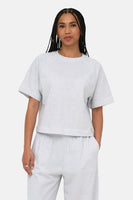 T-shirt met korte mouwen - Light Grey Melange