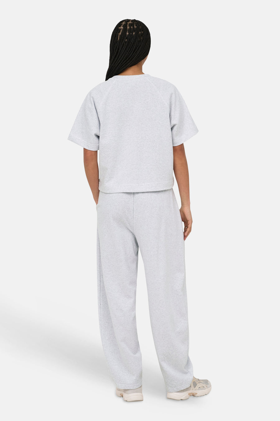 T-shirt met korte mouwen - Light Grey Melange