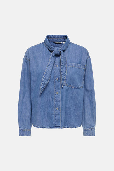 Hemd (lange mouwen) mid blue denim - ONLY®