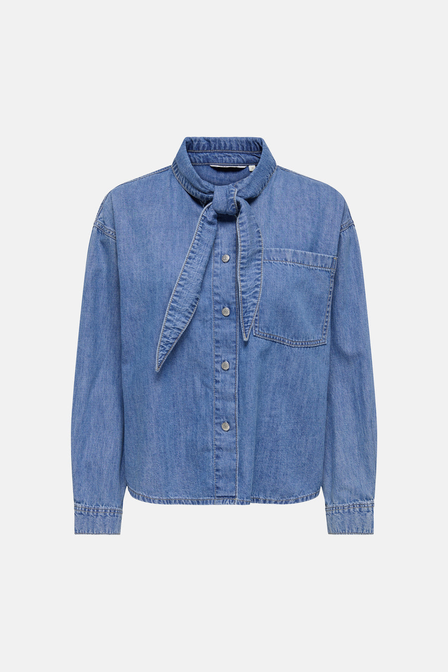 Hemd (lange mouwen) mid blue denim - ONLY®