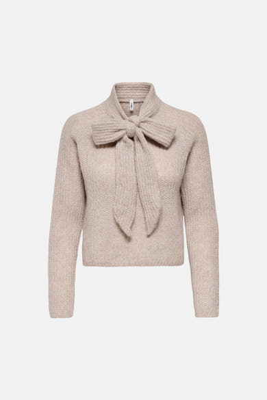 Trui met ronde hals beige - ONLY®