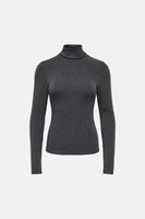 T-shirt à col roulant - gris