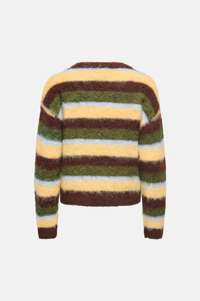 Pull col rond multicolore - ONLY®