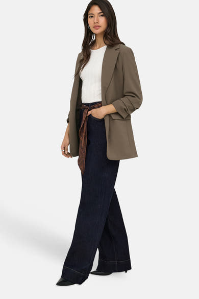 Jean large dark blue denim - ONLY®