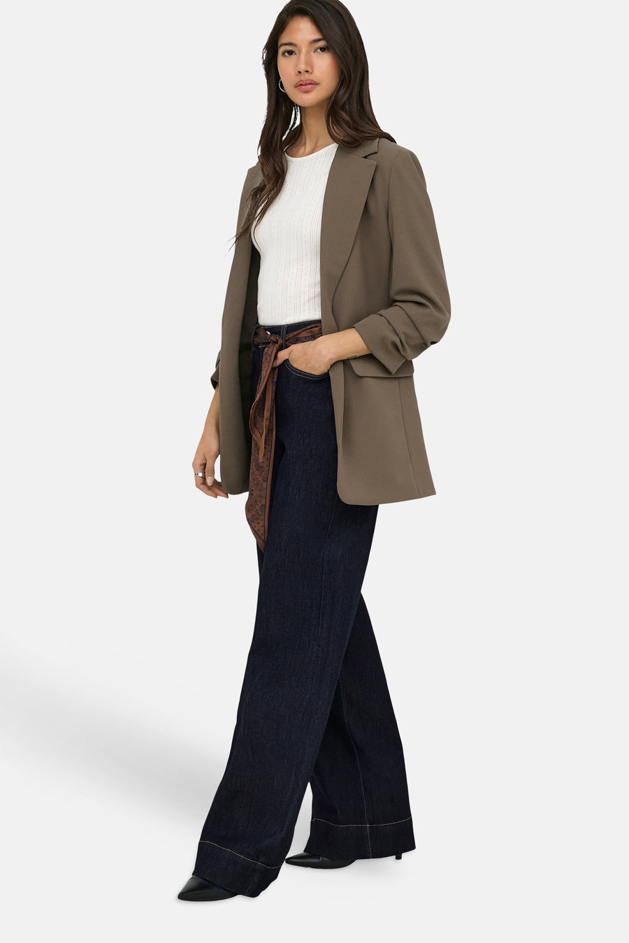 Jean large dark blue denim - ONLY®