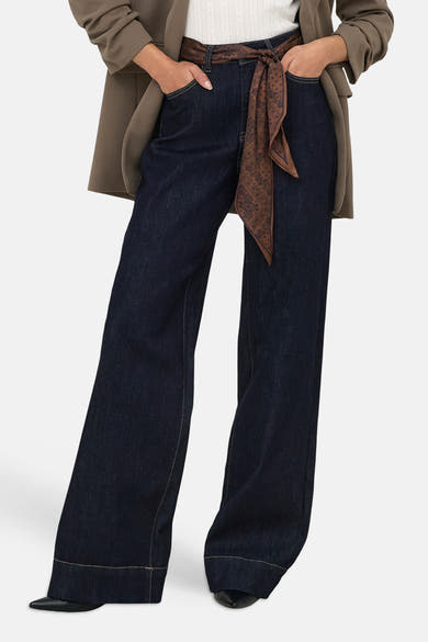 Jean large dark blue denim - ONLY®