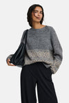 Pull col rond gris - JDY